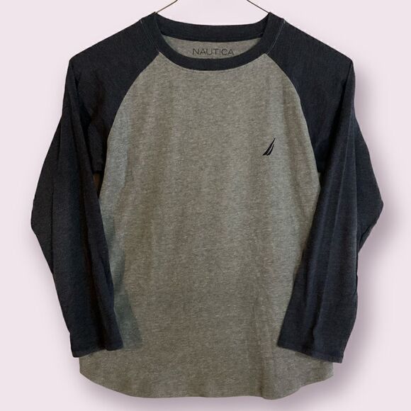 Nautica Long Sleeve Boys Tee Shirt - Picture 1 of 3